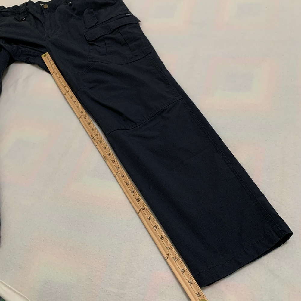 CQR Tactical Cargo Pants Men's Workwear Hiking Outdoors Navy 38x35 (Tag 38x36) - Picture 13 of 15
